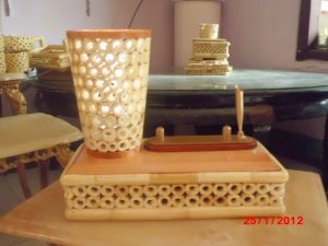 kerajinan bonggol jagung dari bahan limbah organik