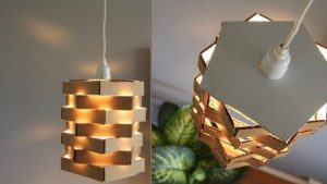 Cara Membuat Lampu Gantung dari Kardus