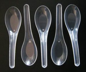 Kerajinan dari Sendok Plastik