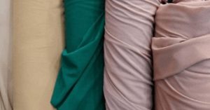 jenis kain untuk gamis pesta