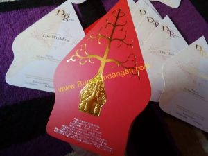 Contoh Undangan Pernikahan Tema Wayang